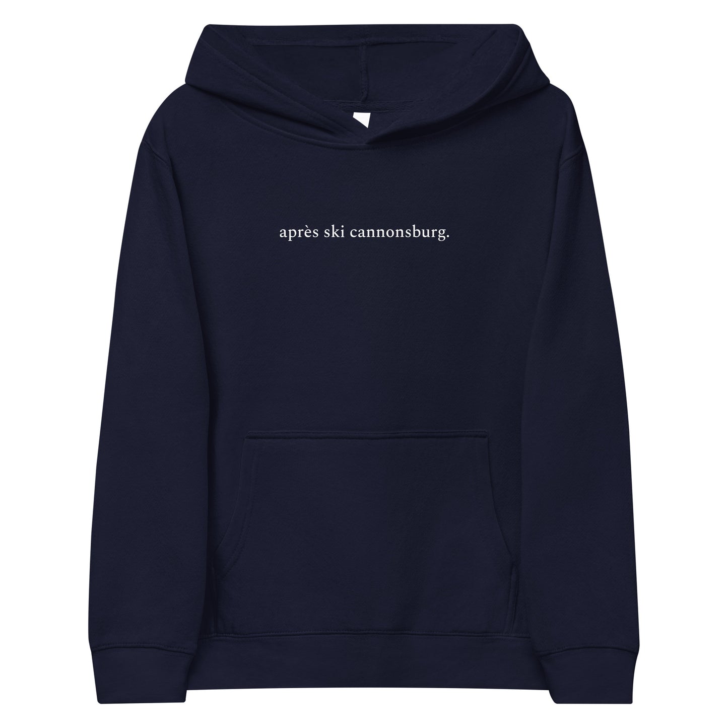 Cannonsburg kids fleece hoodie