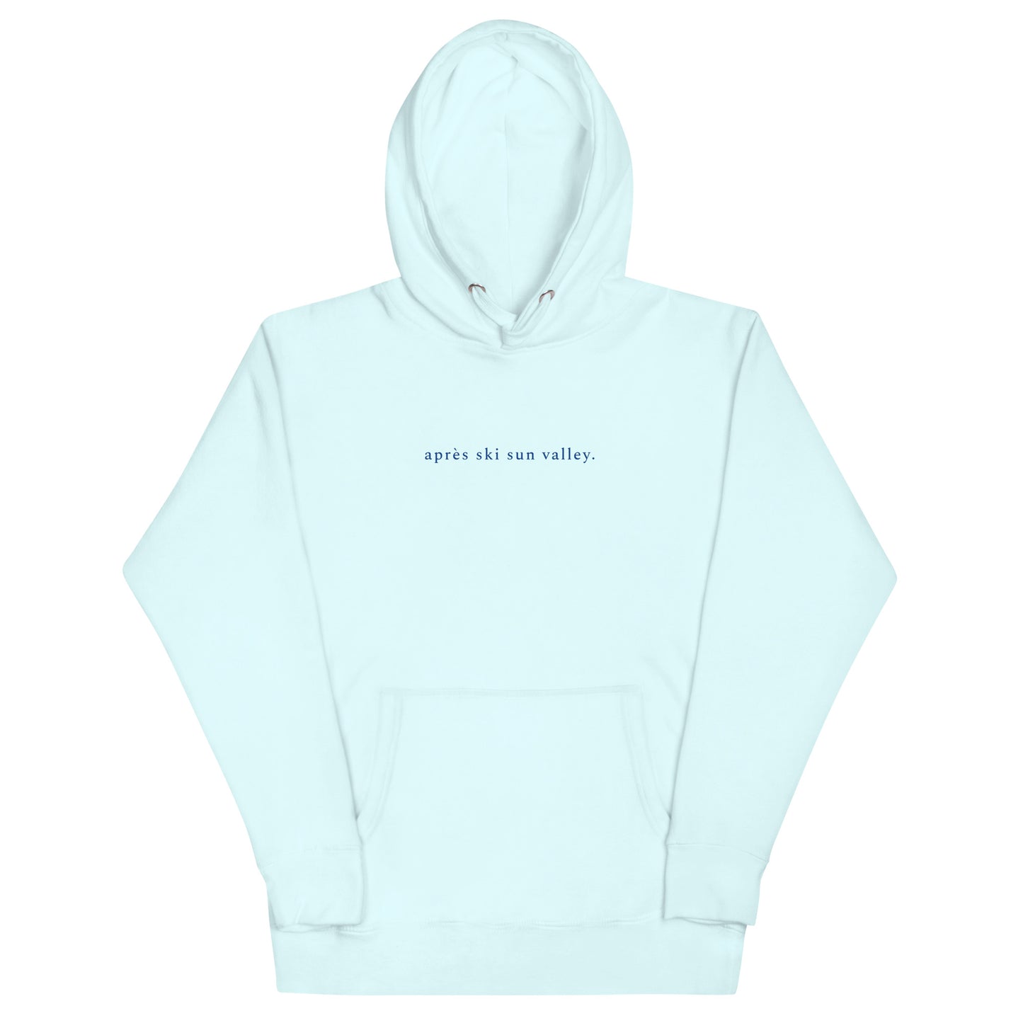 Apres Sun Valley Hoodie - Blue Font