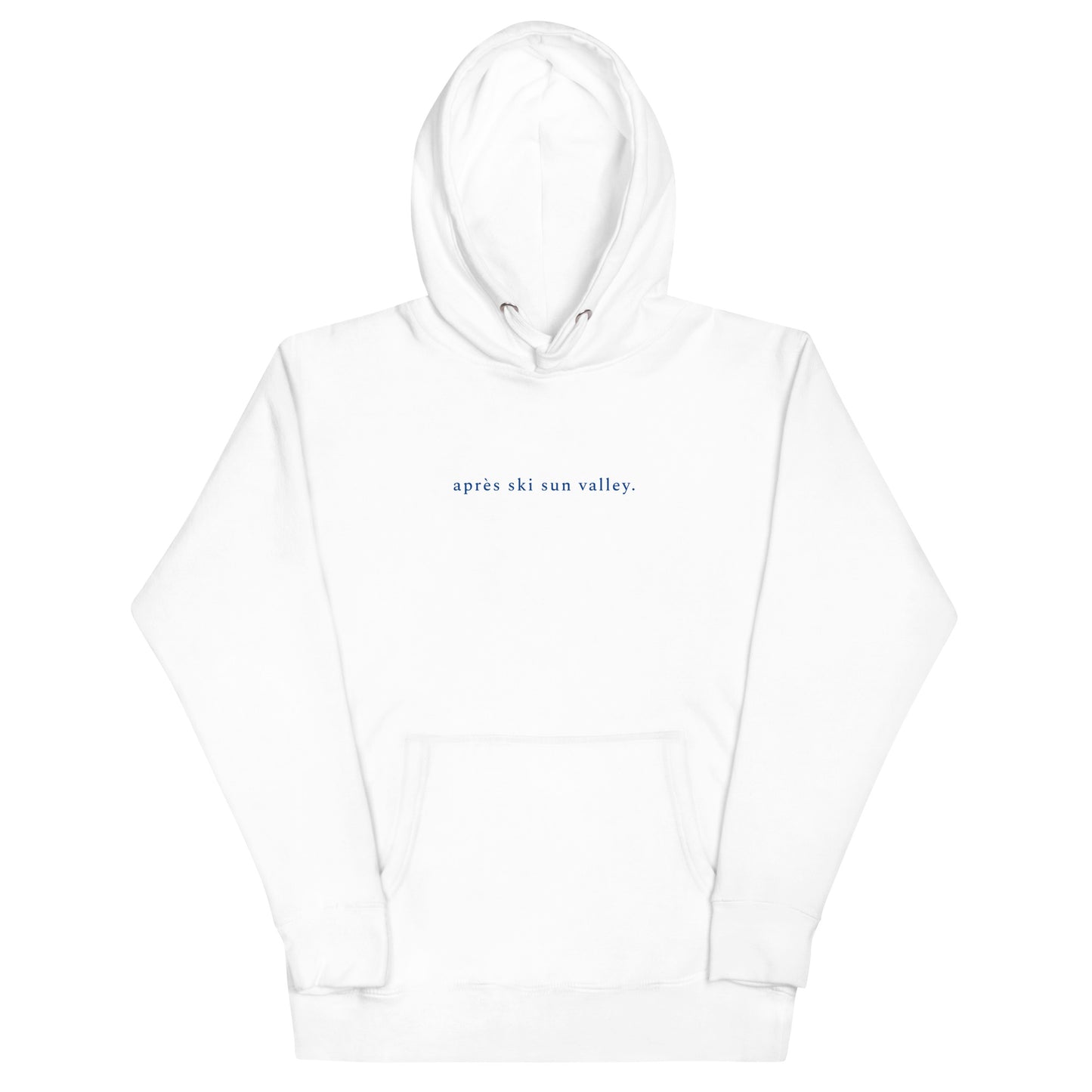 Apres Sun Valley Hoodie - Blue Font